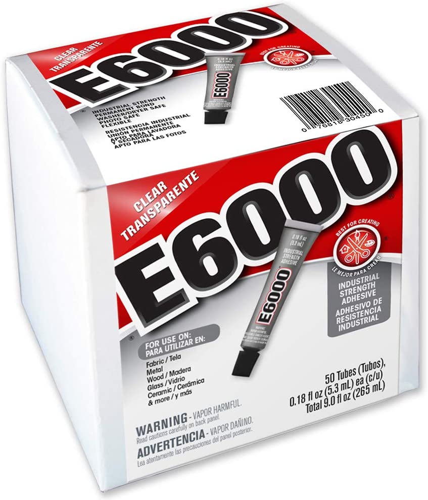 E6000 Clear 1.9 Fl Oz Plus Multipurpose Adhesive-1.9oz 