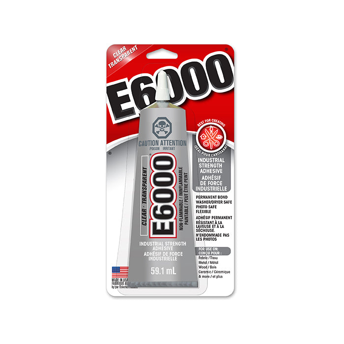 E6000 565004 Fabri-Fuse Adhesive - 4 fl oz Shelf Bottle, 2 Pack