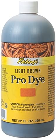 Fiebing's Pro Dye Light Brown, 32 oz