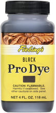 Load image into Gallery viewer, Fiebing&#39;s Pro Dye Black, 4 oz
