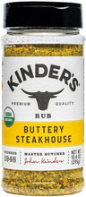 Load image into Gallery viewer, Kinder&#39;s Organic Buttery Steakhouse Seasoning Rub 310ml [Region Free]
