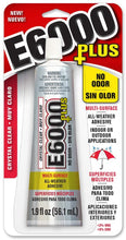 Load image into Gallery viewer, E6000 Clear 1.9 Fl Oz Plus Multipurpose Adhesive-1.9oz
