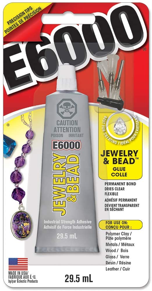 E6000 242021 Clear Jewelry and Bead Adhesive 29.5ml