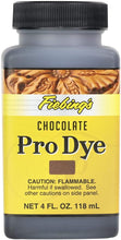 Load image into Gallery viewer, Fiebing&#39;s Pro Dye Chocolate, 4 oz
