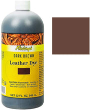 Load image into Gallery viewer, Fiebing&#39;s Leather Dye Dark Brown, 32 oz
