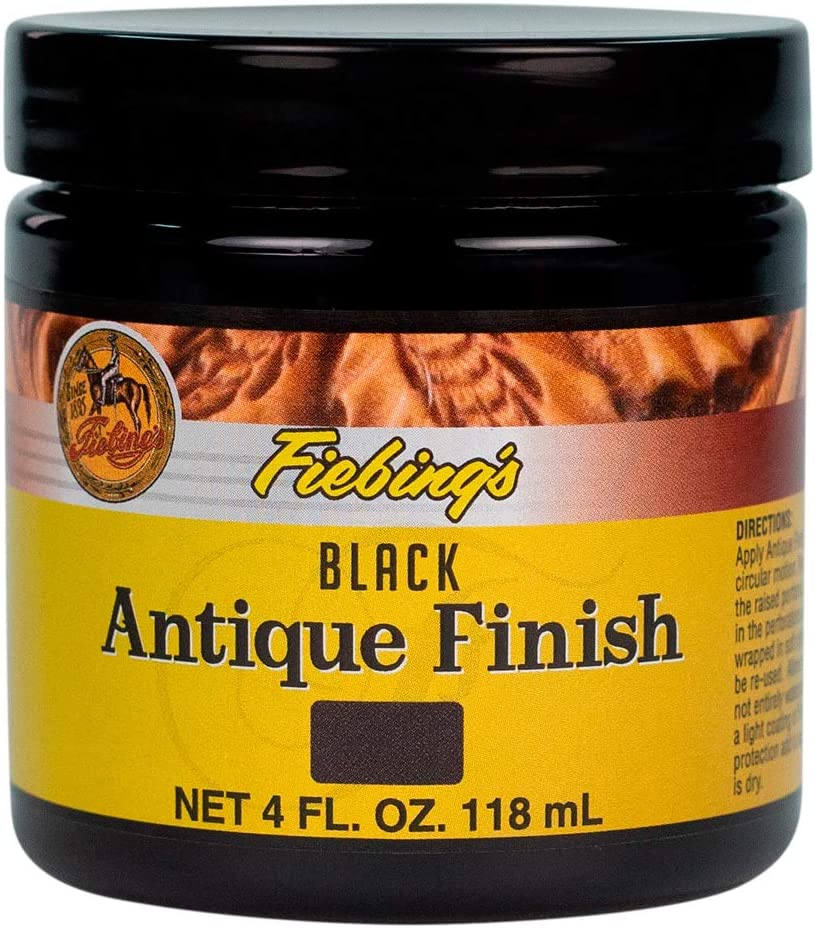 Fiebing's Antique Finish Black, 4 oz