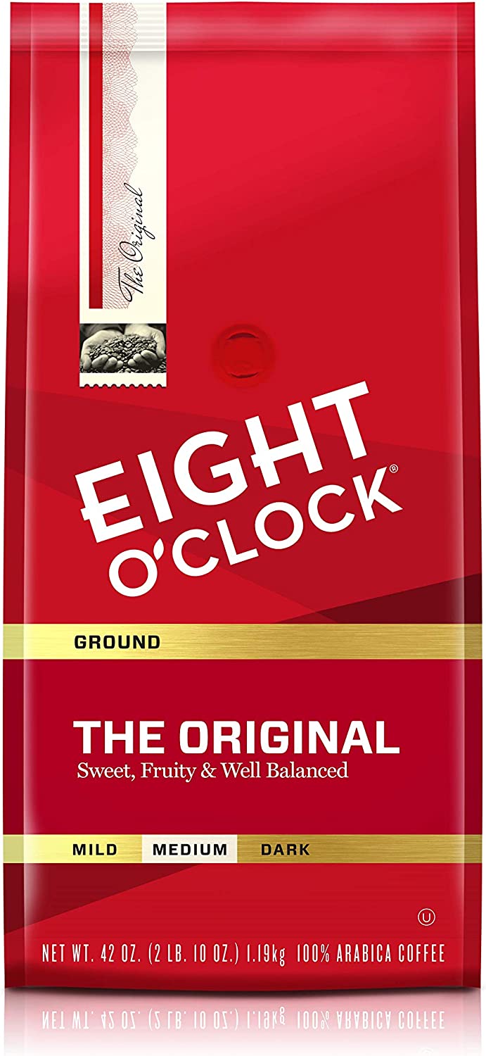Eight O'Clock Ground Coffee, The Original, 42 Ounce