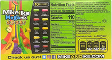 Load image into Gallery viewer, Mega Mix Sour - Mike and IKE - 1 Theater Box - 10 Flavors - Imported Candy - Gluten Free
