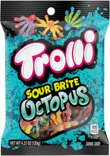 Load image into Gallery viewer, Trolli Sour Brite Octopus, Assorted Flavors, 4.25 oz
