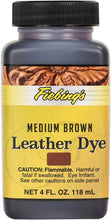 Load image into Gallery viewer, Fiebing&#39;s Leather Dye Medium Brown, 4 oz
