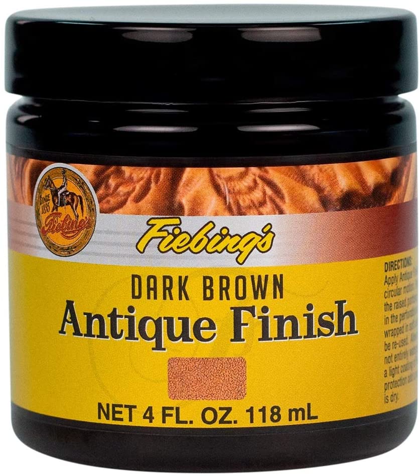Fiebing's Antique Finish Dark Brown, 4 oz