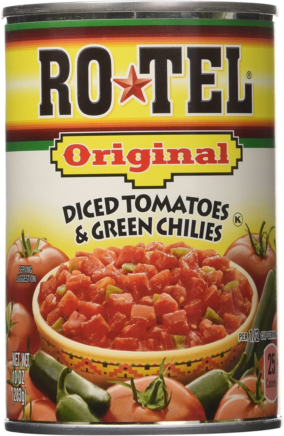 RO*TEL Diced Tomatoes & Green Chilies-8/10oz cans