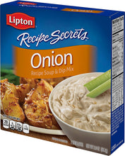 Load image into Gallery viewer, Lipton Recipe Secrets Soup and Dip Mix, Onion 2 oz (Pack of 6)
