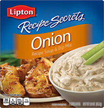 Load image into Gallery viewer, Lipton Recipe Secrets Soup and Dip Mix, Onion 2 oz (Pack of 6)
