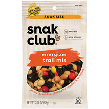 Load image into Gallery viewer, Snak Club Energizer Trail Mix, 3.25 Ounce, Pack of 12

